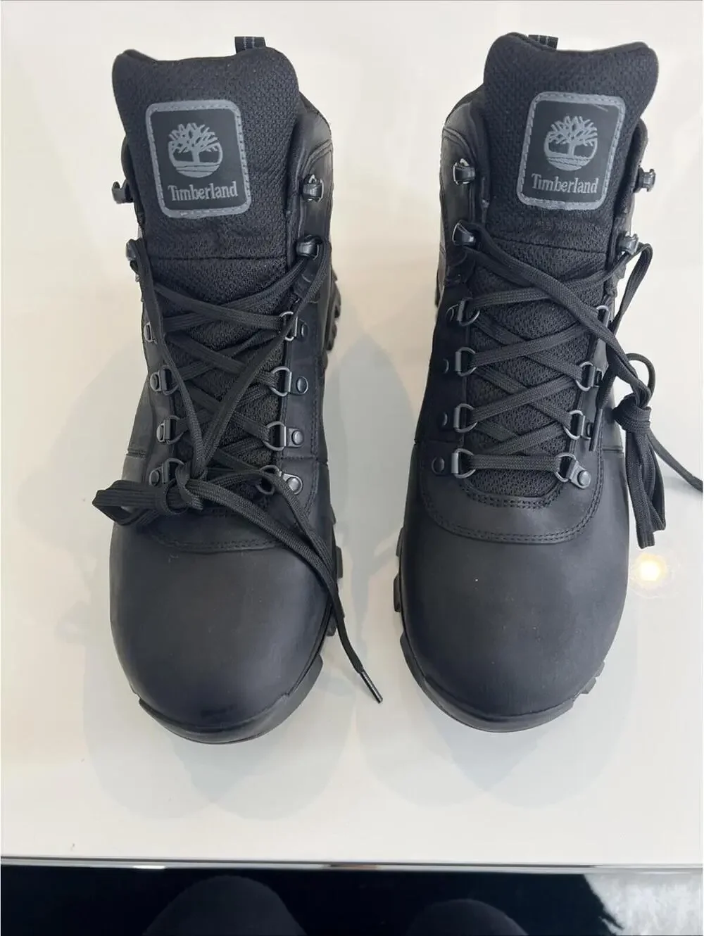Men's Timberland  Mt. Maddsen Black Boots Size 14